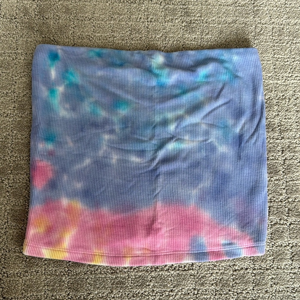 Tye dye tube top